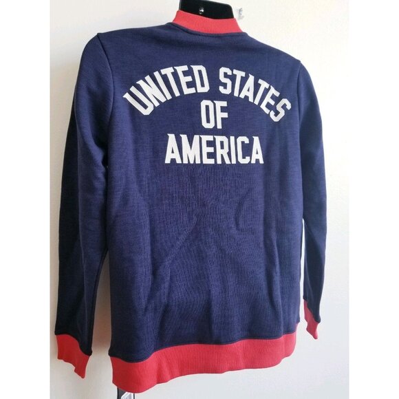 Under Armour Men's UA USA Cold Gear Zip up Jacket United States Of America Patch - Picture 4 of 6